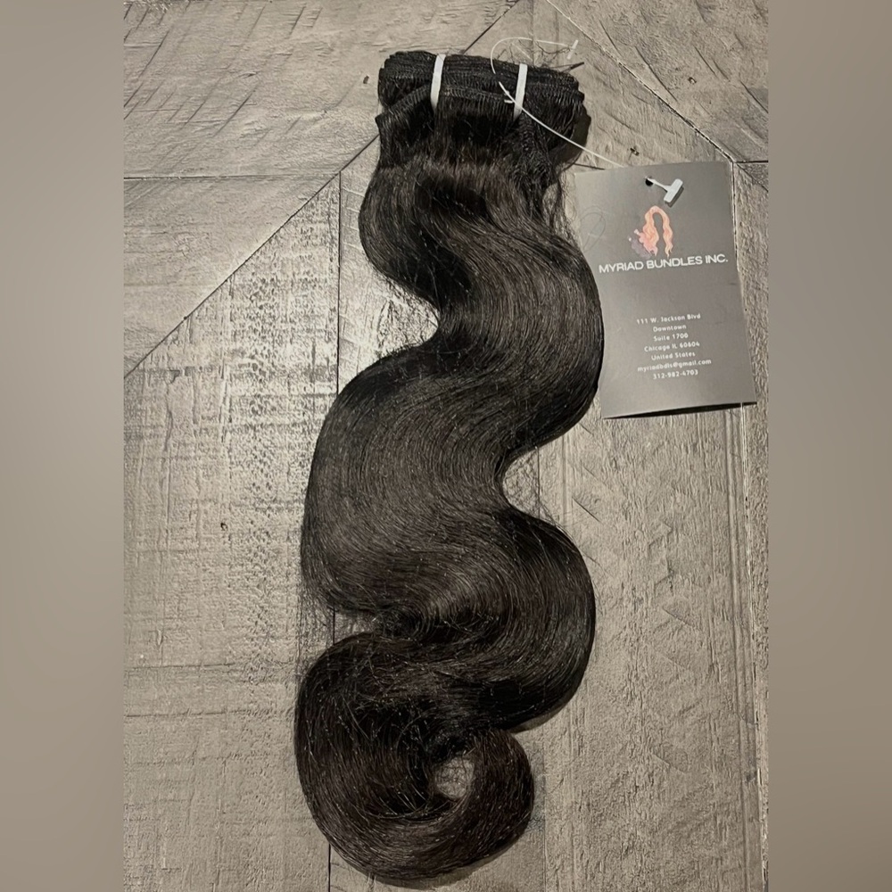 100% HUMAN HAIR SDD BUNDLE (Body Wave - 1b)